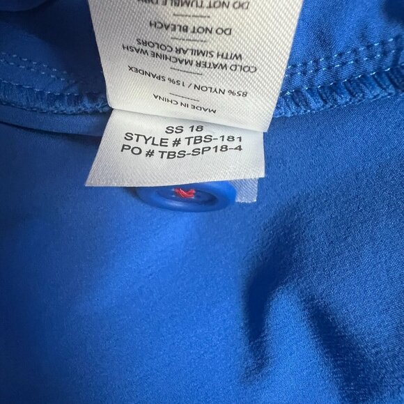 Rhone Board Shorts Men 36 Blue Tech Drawstring Classic Pockets 9” Stretch Beach‎ - Picture 8 of 15